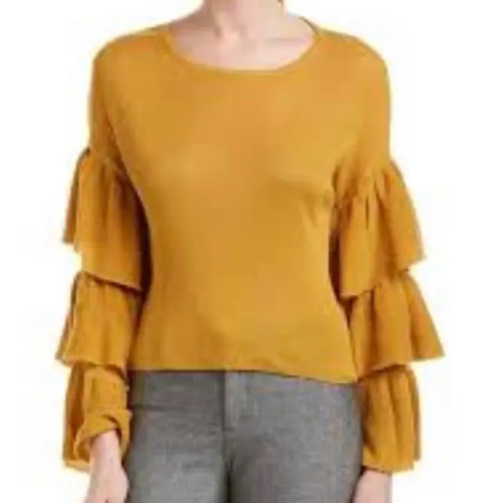Giani Beani top mustard color